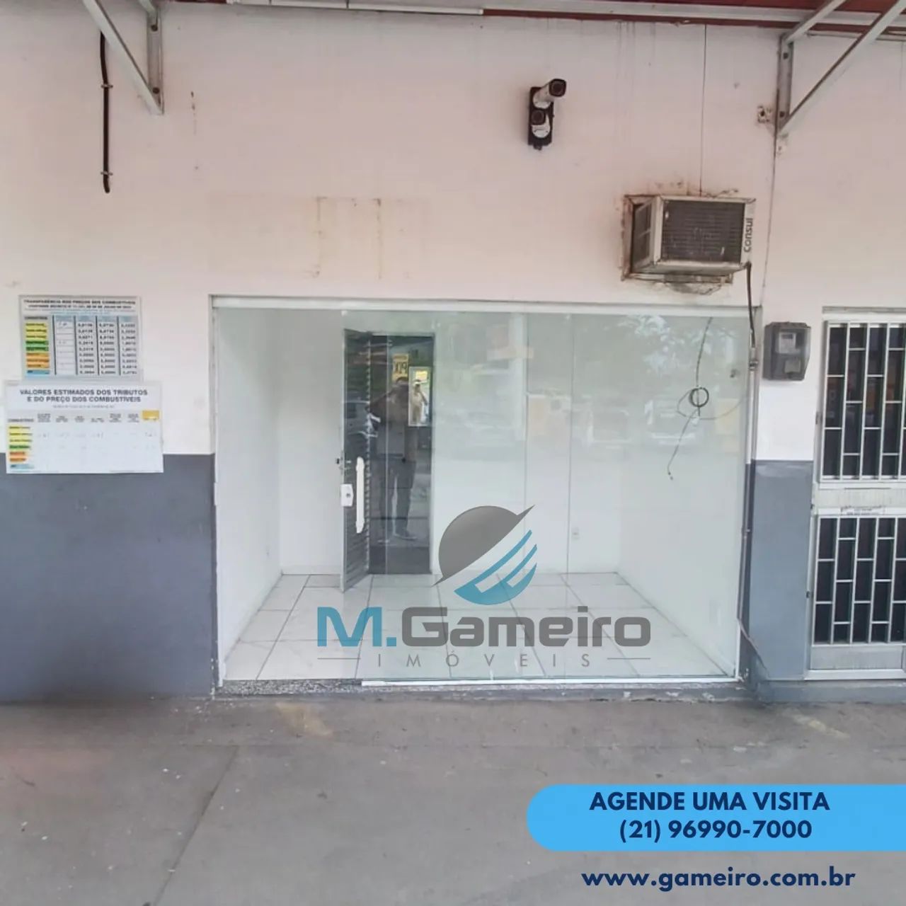 Aluga-se Loja Comercial em Posto de Combustível em Nova Iguaçu/RJ