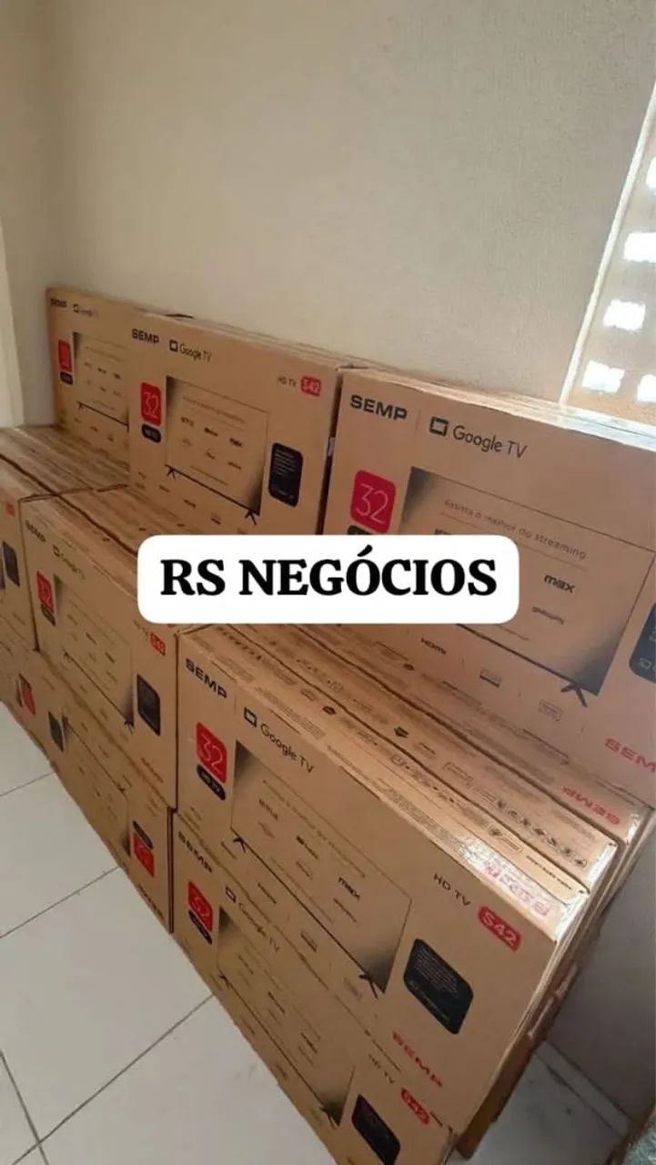 Smart Tv Novas e com Garantia (Até 12x) (A partir de 850)