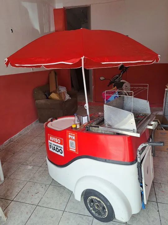 CARRINHO DE CHURRASCO