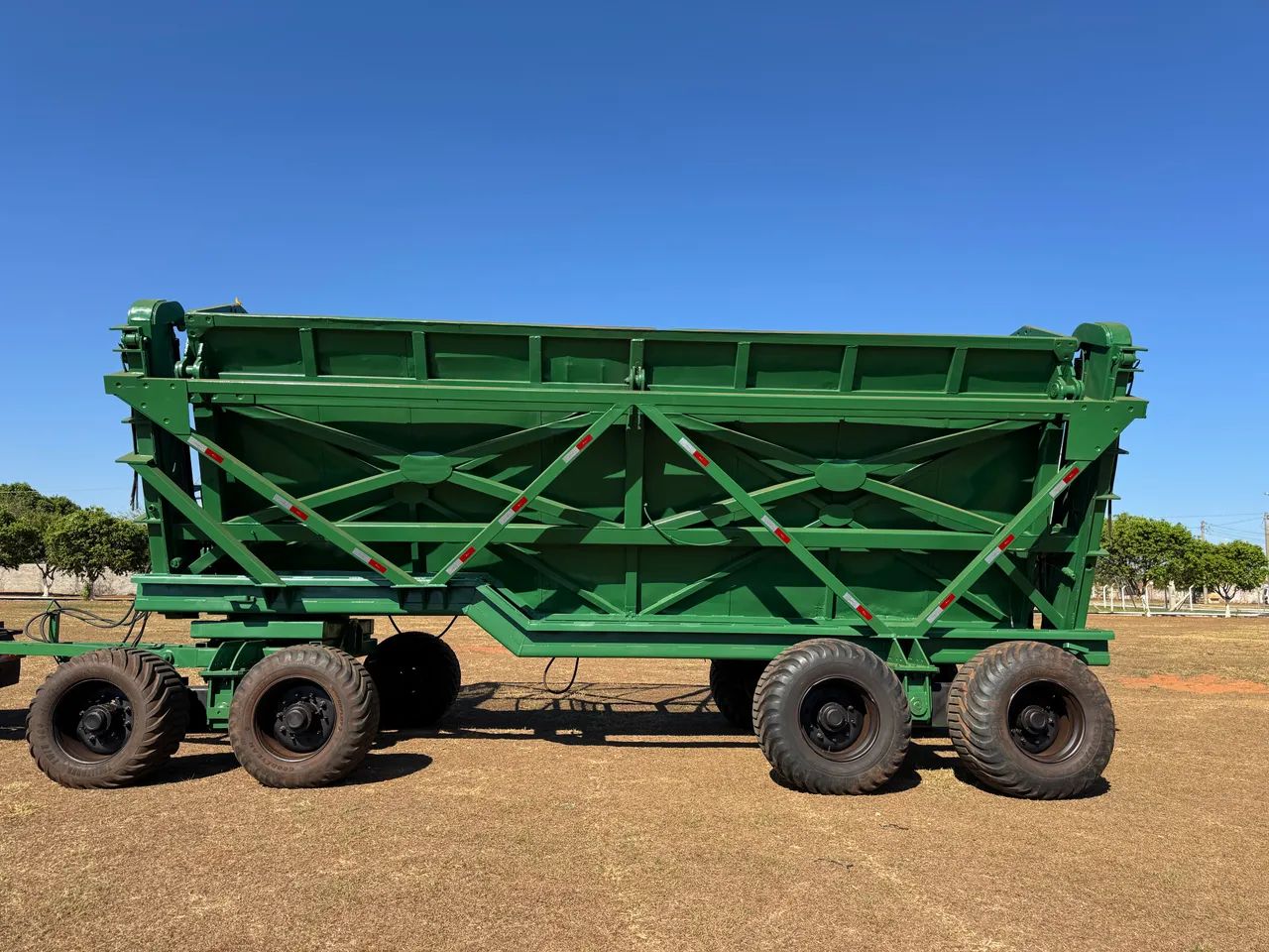 Transbordo de cana teston 4 eixos usina canavieiro - Foto 8