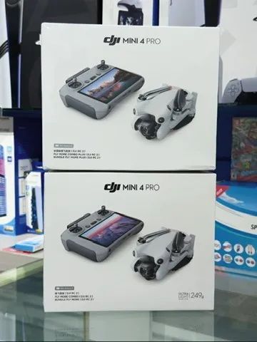 Drone DJI Mini 4 Pro c/ Tela RC2 BR Originais Lacrados Loja Fisica - Foto 2