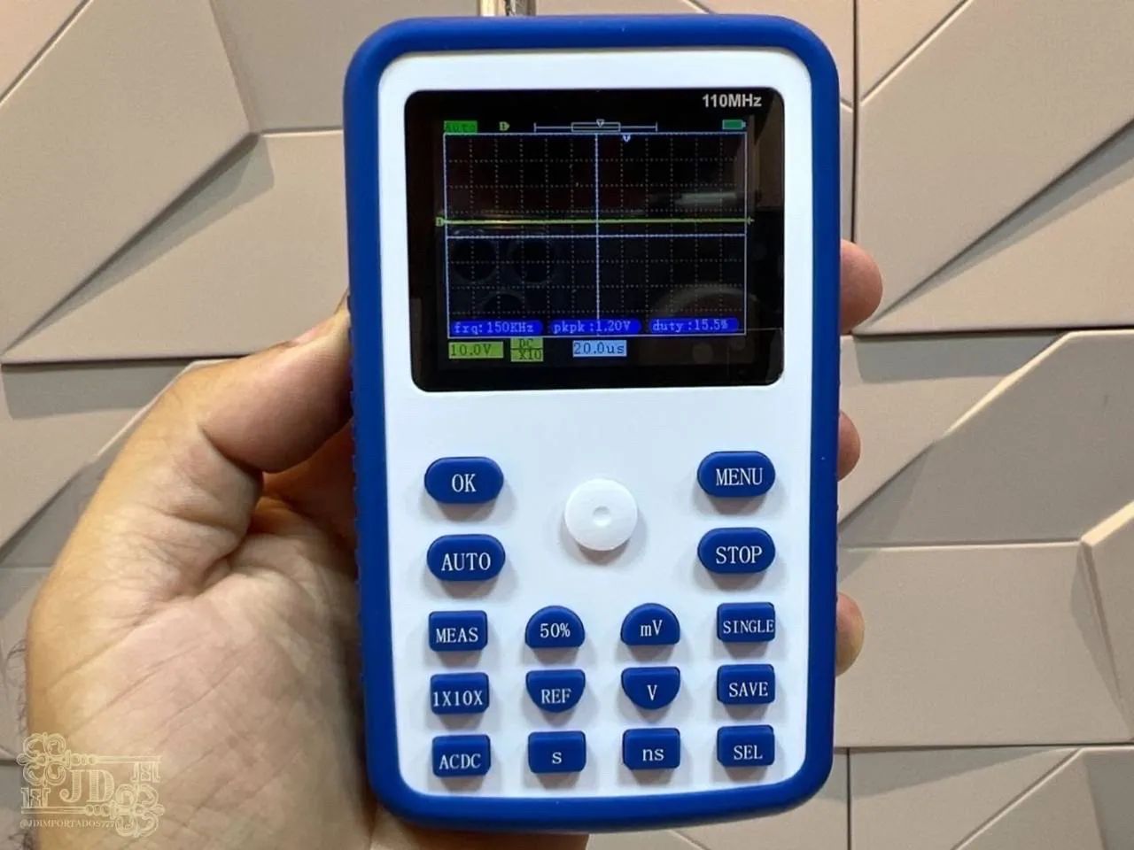 Osciloscópio Digital 100M - 110Mhz - Econômico - Foto 2