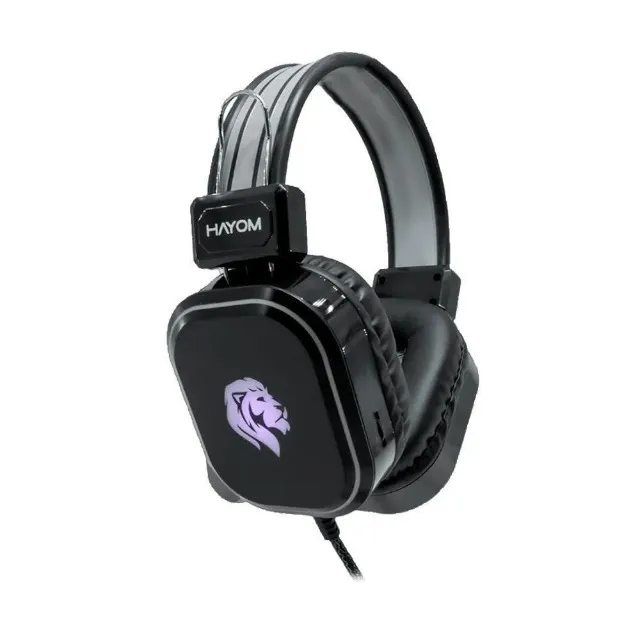 Headset Gamer Hayom HF2206 P2/USB Led RGB - WZetta
