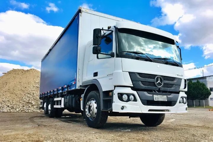 Atego 2426 Bau Sider 2017 - Foto 2