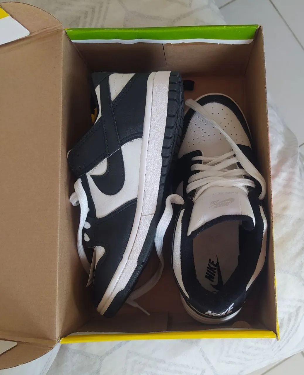 Nike SB Dunk Low - Preto e Branco - Foto 4