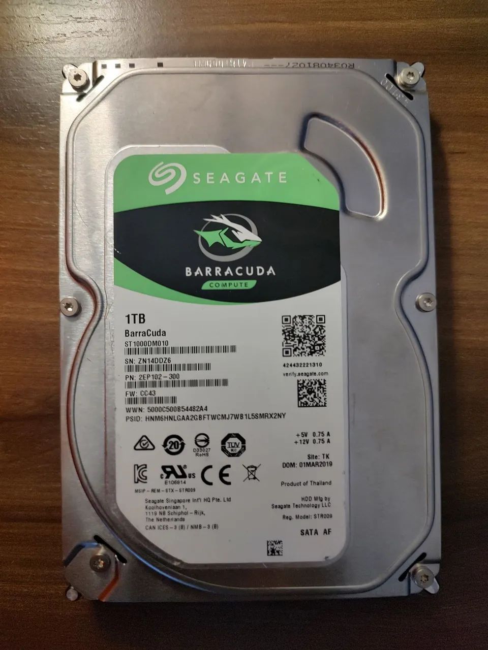 HD 1tb sata64407624145666120