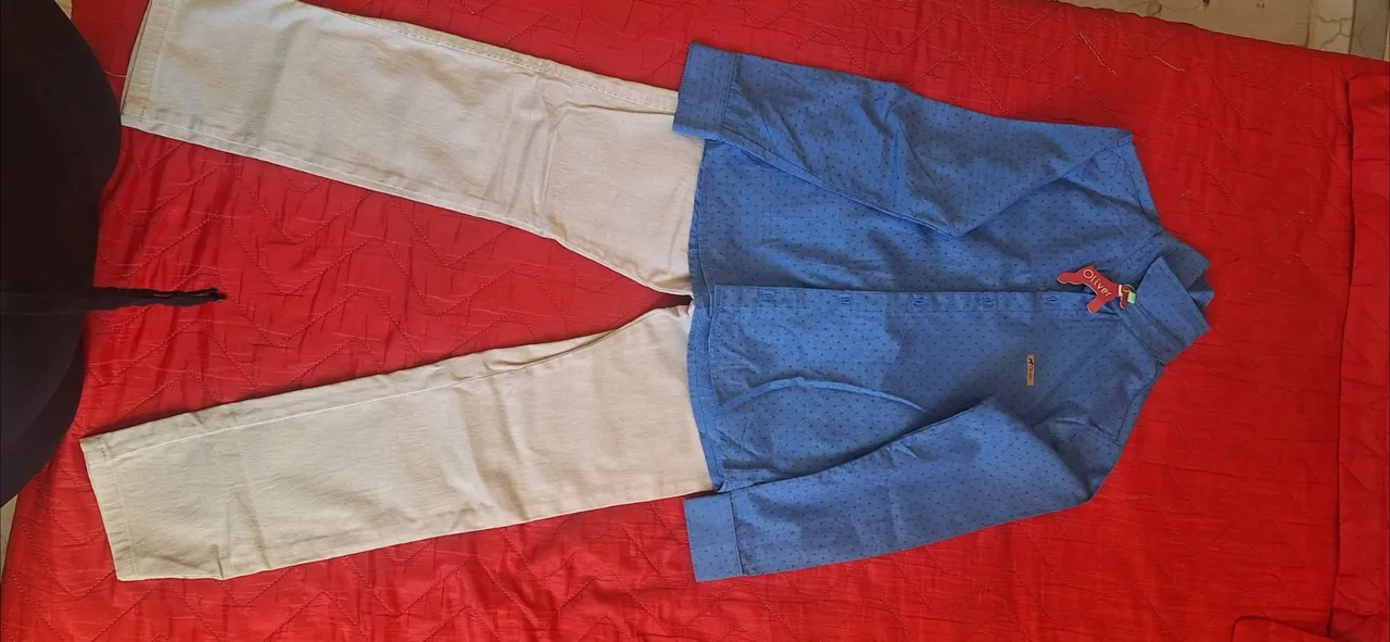Conjunto Social Infantil - Camisa e Calça
