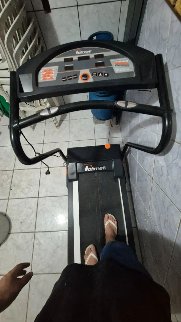Poli Sports Esteira Eletronica EP3800 2.1hp Preta Bivolt - Foto 3