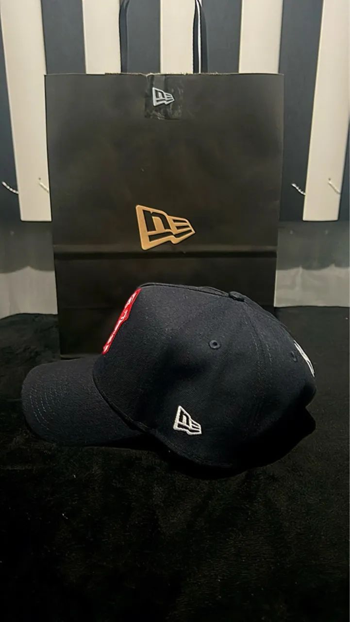 Boné New Era 9forty A-frame New York Yankees World Of Azul - Foto 2