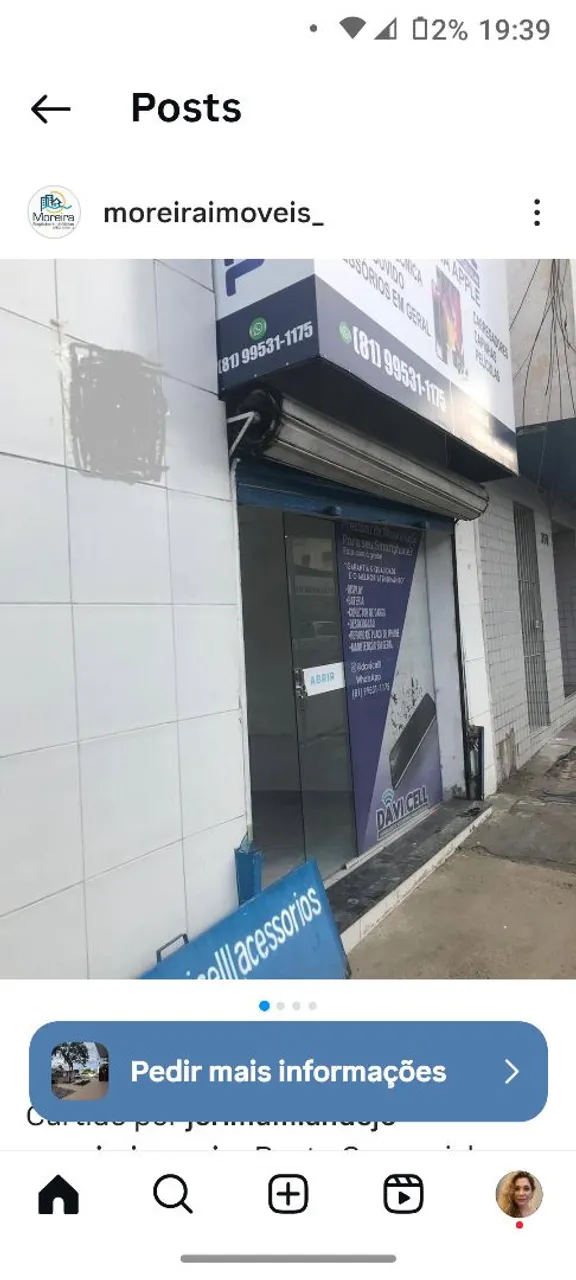Alugo sala comercial