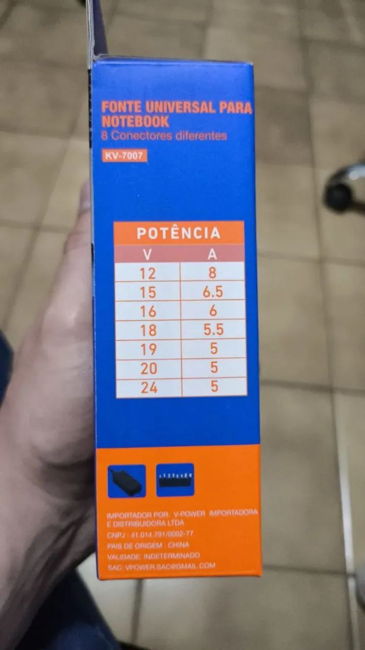 Fonte Carregador para notebook Universal (8 plugs) - Anápolis  - Foto 4