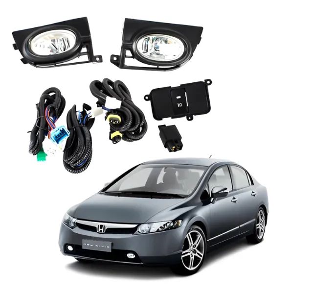New Civic 2006/2008 Farois auxiliares originais Usados - Foto 2