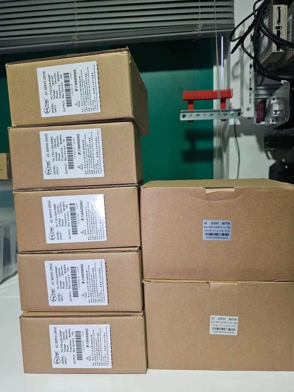 Servo motor com drive e peças para CNC ler discriminação  - Foto 3
