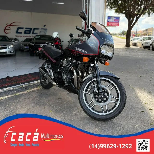 HONDA CBX 750 F MÁGIA NEGRA- 1988 - gasolina- manual