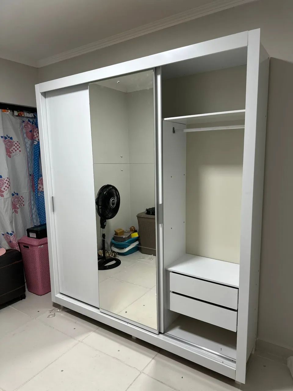 GUARDA ROUPA VENEZA 100% MDF - Foto 3