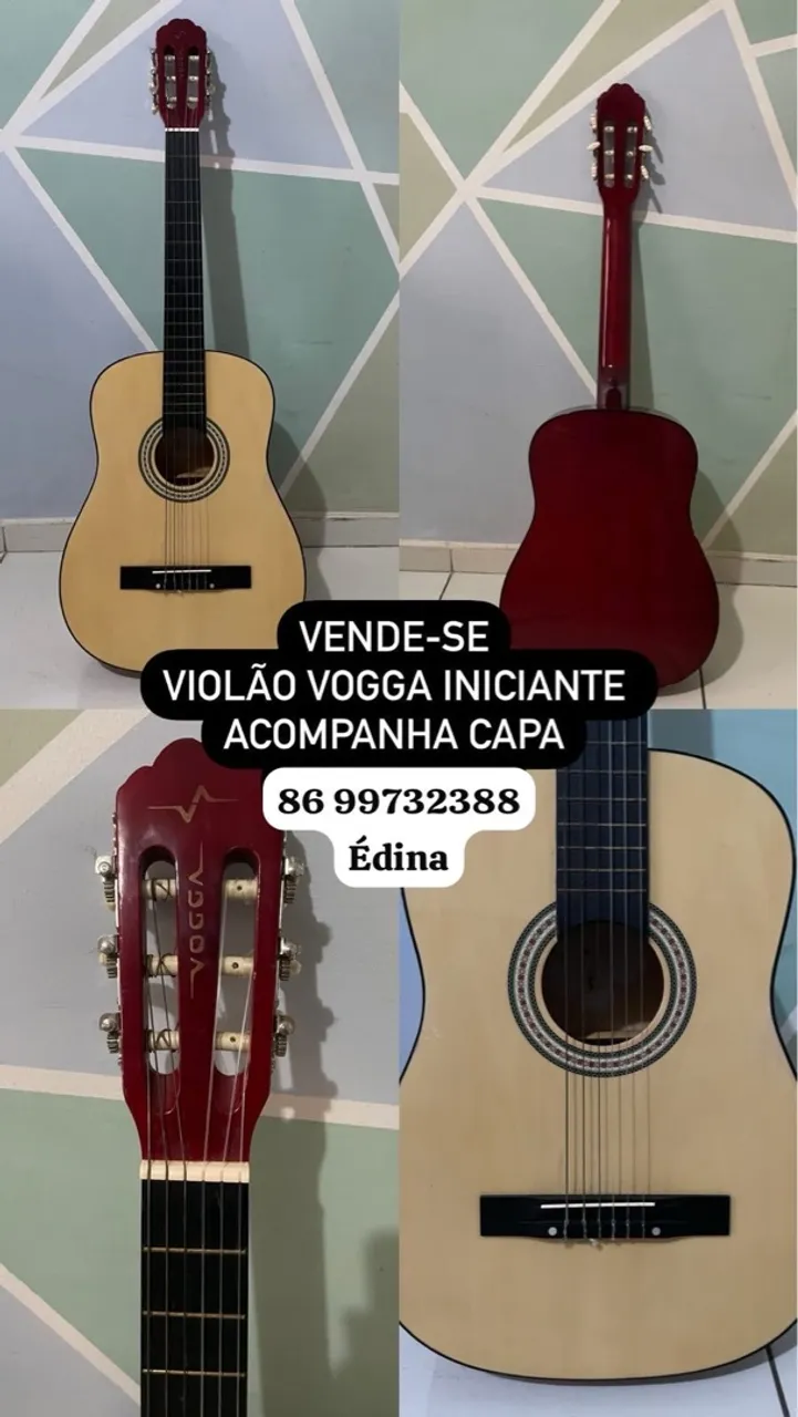 violão vogga iniciante