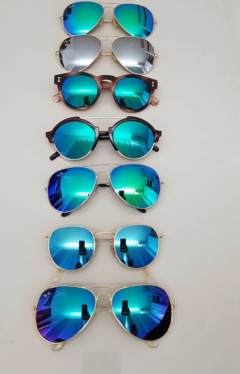 Vendo Óculos de sol diversos com prote ção UV - Foto 2