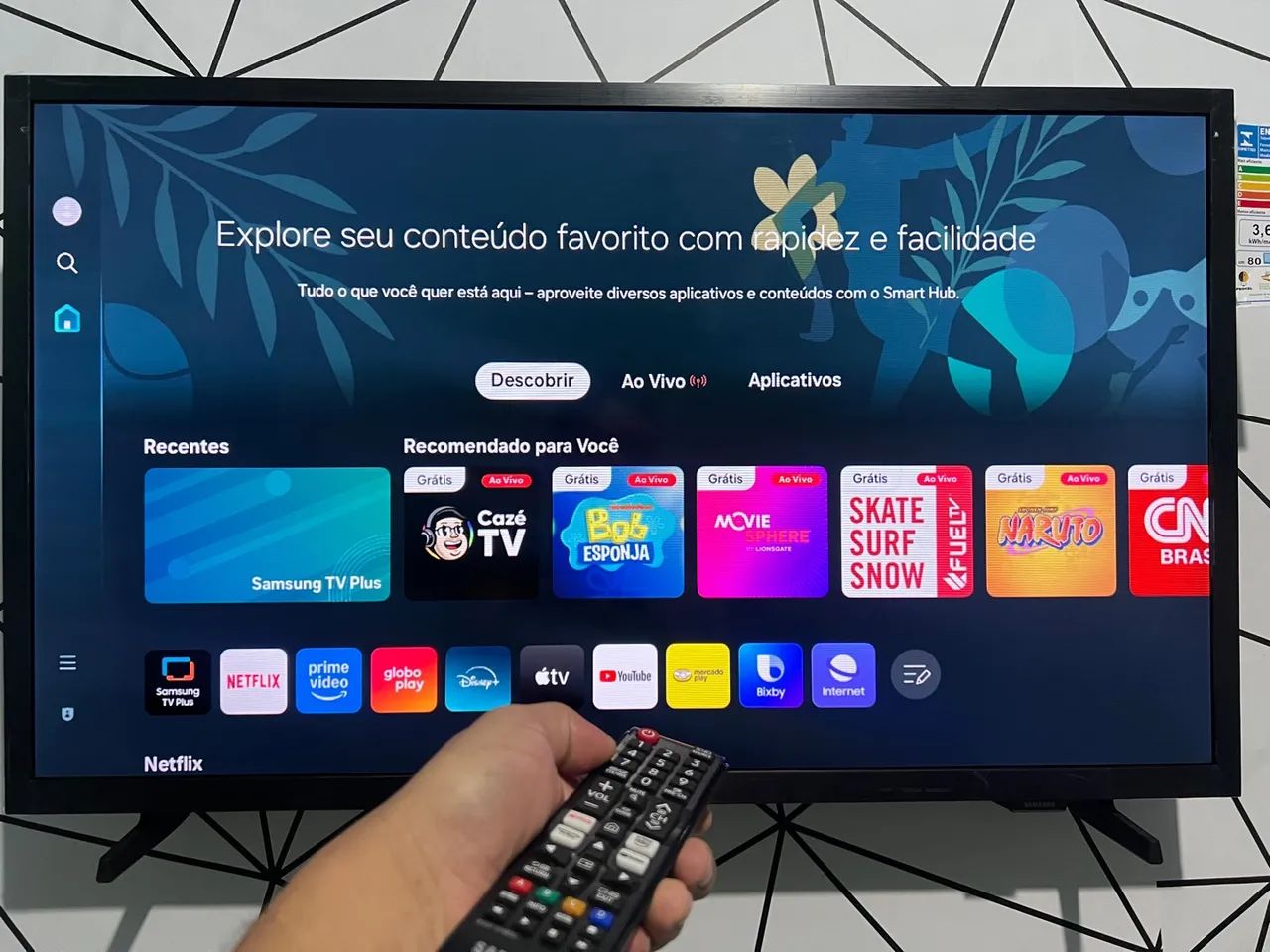 Smart TV Samsung - Explore seu conteúdo favorito - Foto 2