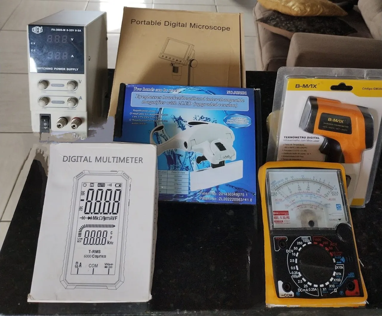 Kit completo para eletrônica,para ganhar dinheiro.