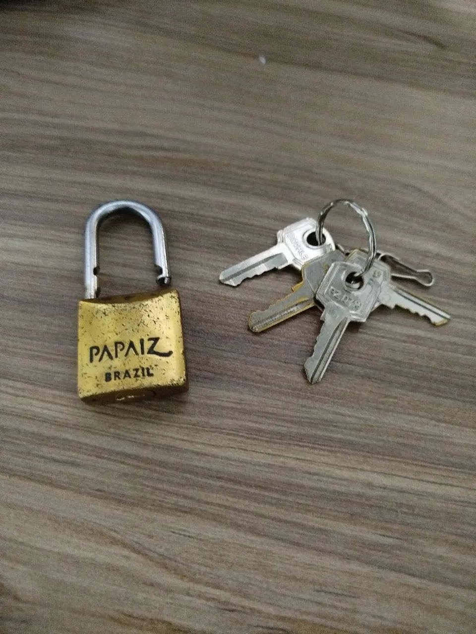 Cadeado Papaiz com 4 chaves - Foto 2
