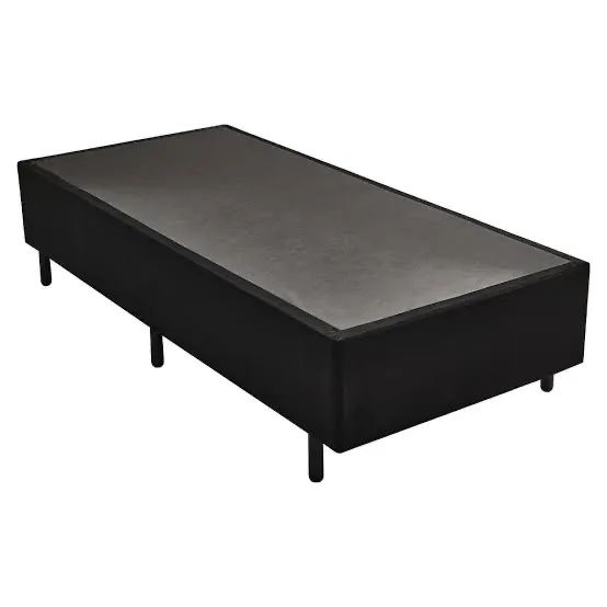 Base box solteiro Corino ou Suede - ENTREGA HOJE !!! 
