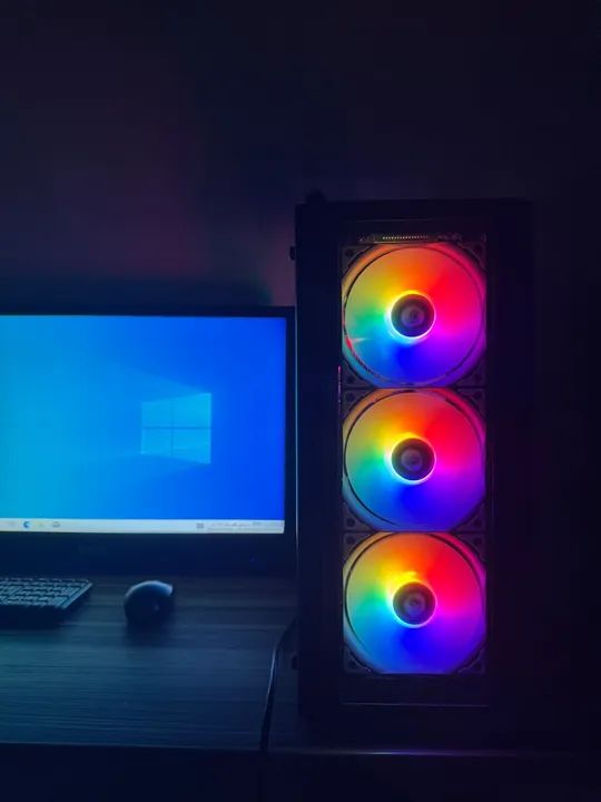 PC GAMER, B450m Gaming, RYZEN 5 5600 G, 16 GB DDR4, SSD NVME 250 GIGABYTE - Foto 4