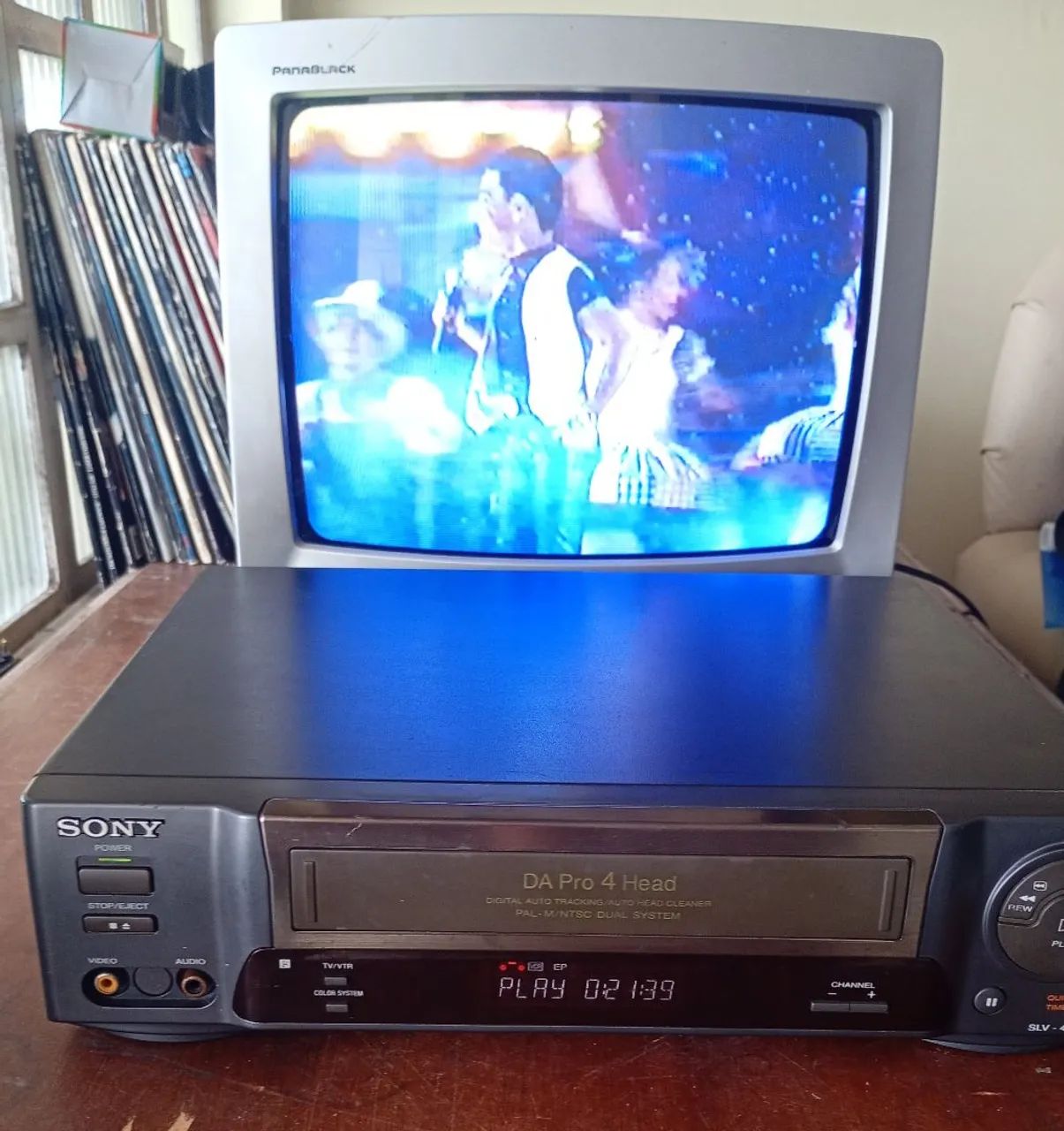 Vídeo cassete Sony modelo SLV-40 BR " MONO"  - Foto 2