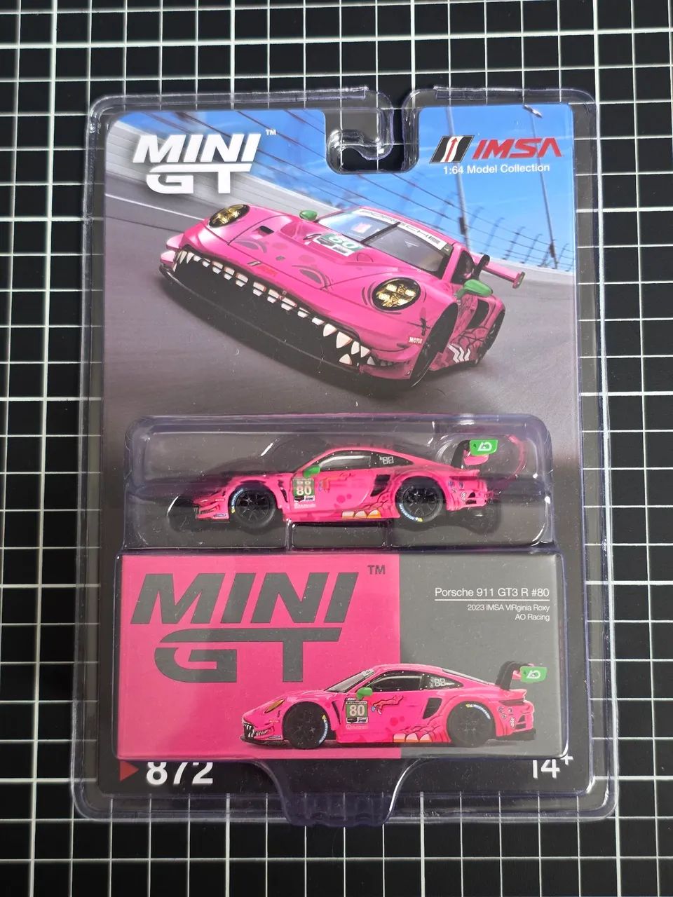 Porsche 911 GT3 R #80 (Roxy) - MiniGT - Brinquedos e Jogos - Vila