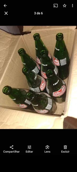 Caixa de Coca-Cola e garrafa de cerveja - Foto 2