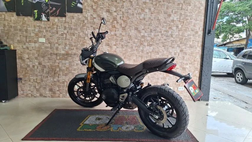 Triumph Scrambler 400x 2025 Verde - Foto 7