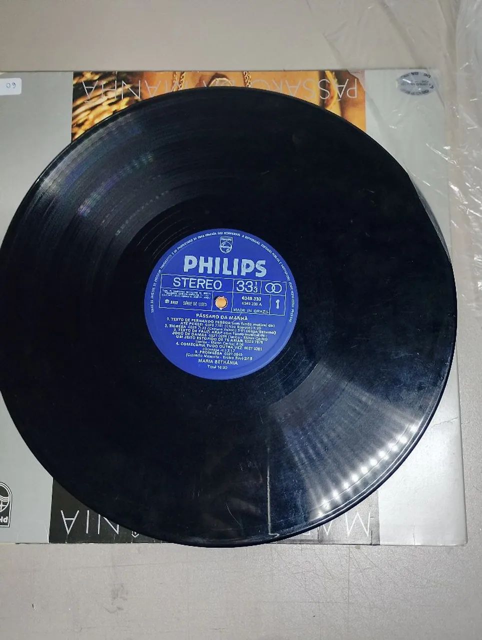 Disco de Vinil Maria Betânia - Pássaro da Manhã  - Foto 3