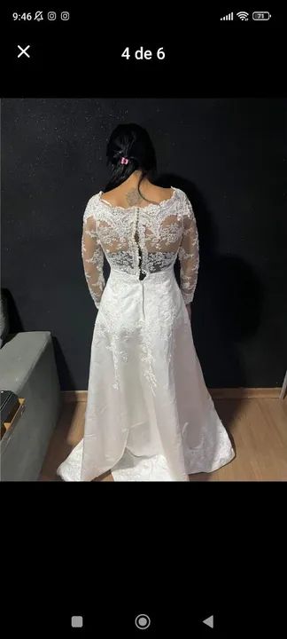 Vestido de noiva  - Foto 4