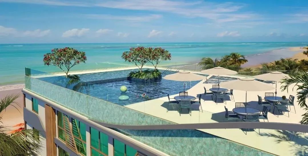 Flat a venda na beira-mar de Tamandaré - Foto 6