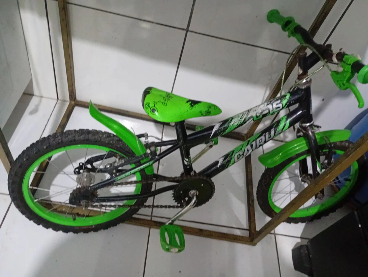 Bicicleta Infantil Aro 16 Verde