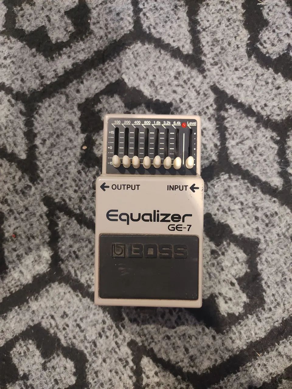 Pedal Boss Equalizer GE-7 usado em excelente estado