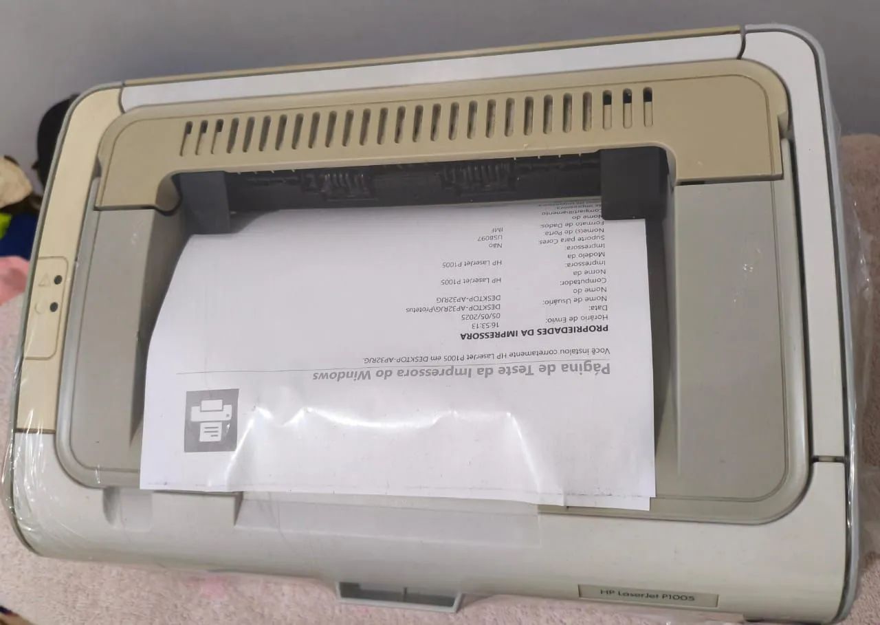 Impressora HP LaserJet P1005 - Foto 3