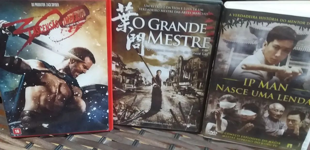 DVDs de Ação: 300, O Grande Mestre e Ip Man
