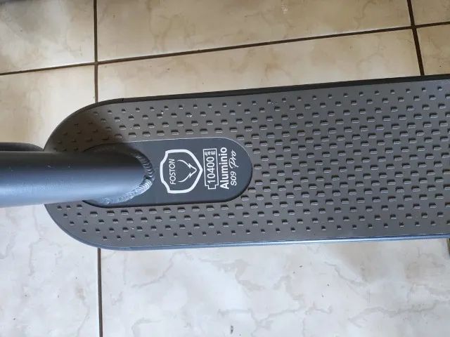 Foston patinete elétrico S09 Pro bluetooth bateria 10400mAh cor cinza escuro