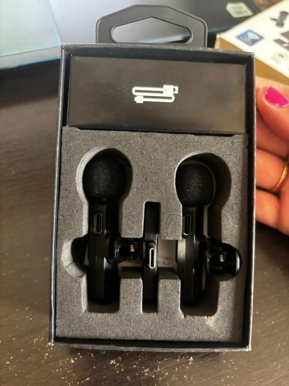 MICROFONE LAPELA SEM FIO432209325112043520