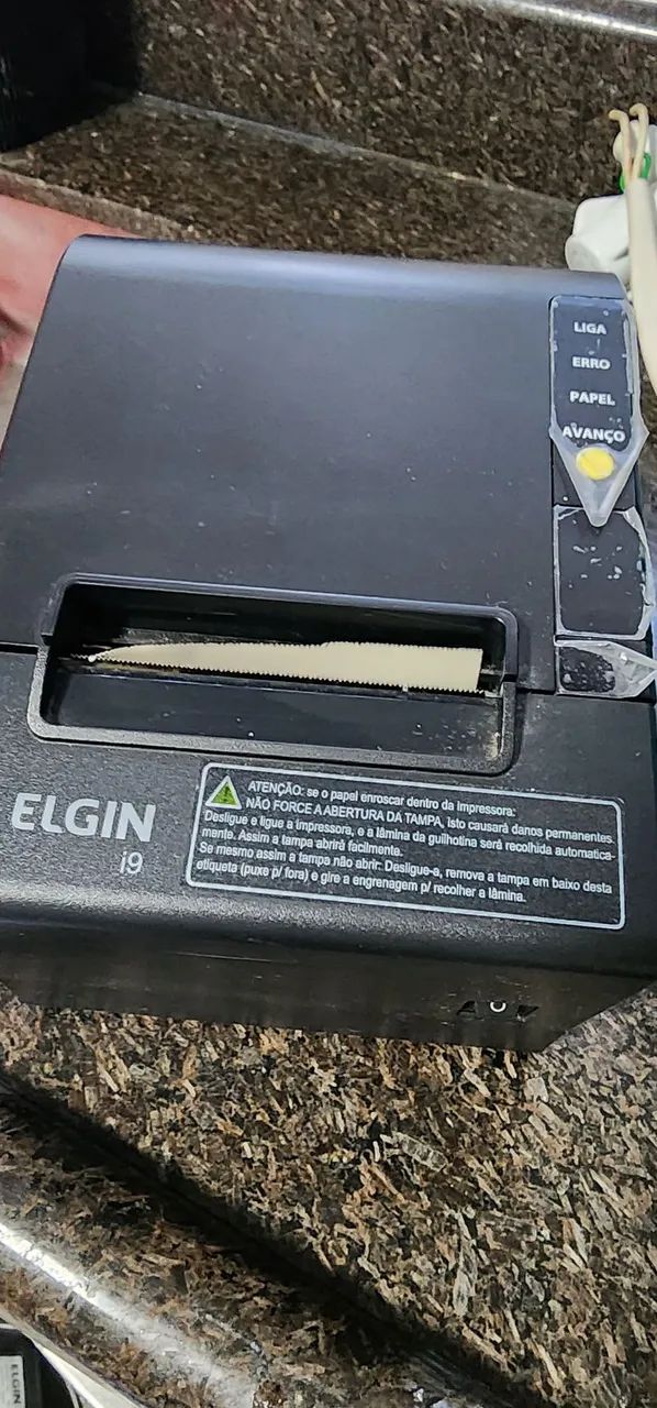 Impressora termica  Elgin + 5 bubinas  - Foto 4