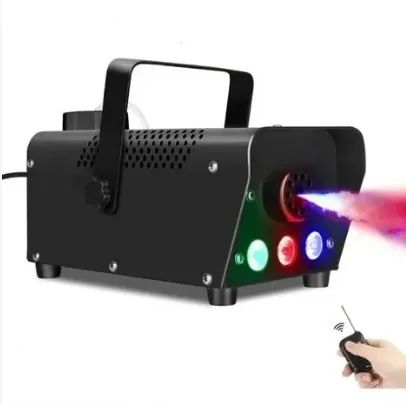 Máquina De Fumaça Rgb 3 Led 600w Controle Duplo Para Balada - Foto 2