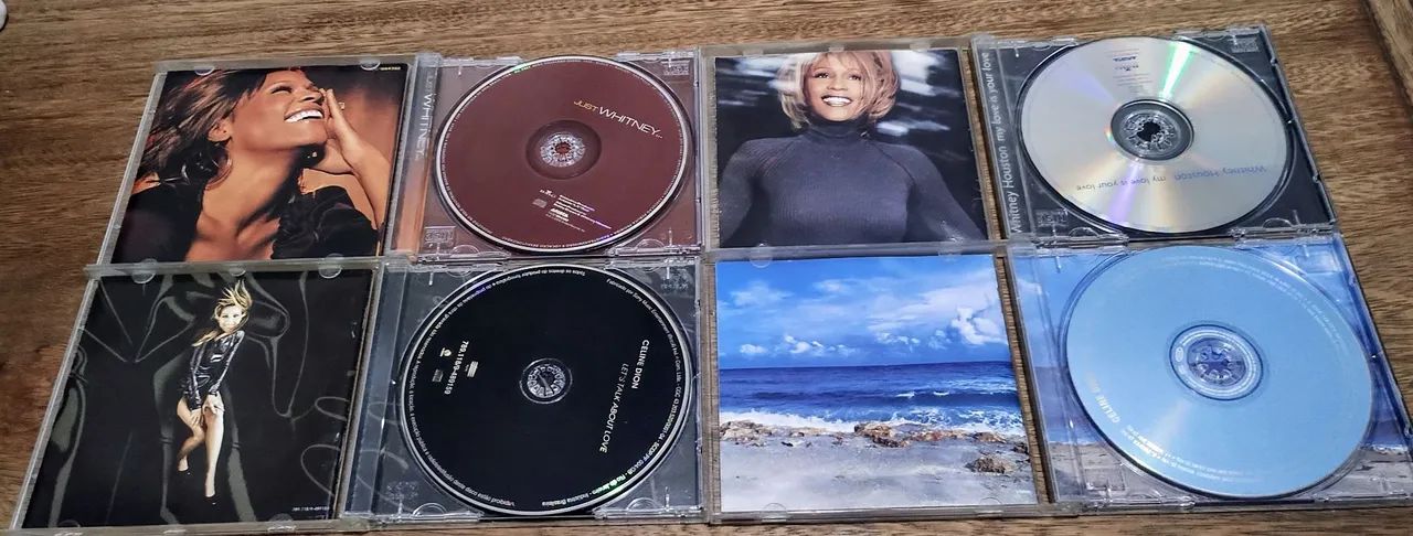 4 CDs de Celine Dion e Whitney Houston - Foto 3