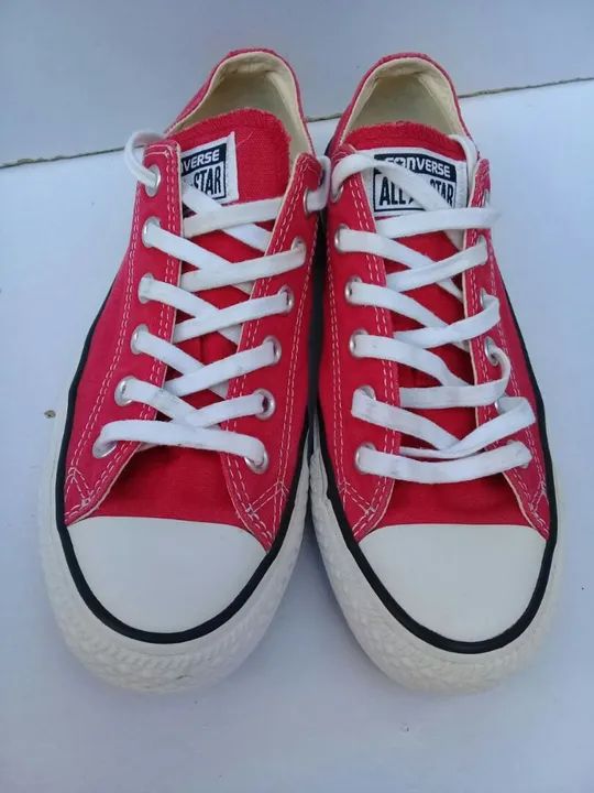 Tênis INFANTIL All Star vermelho  N°35  ( 9/10 ANOS ) - Foto 2