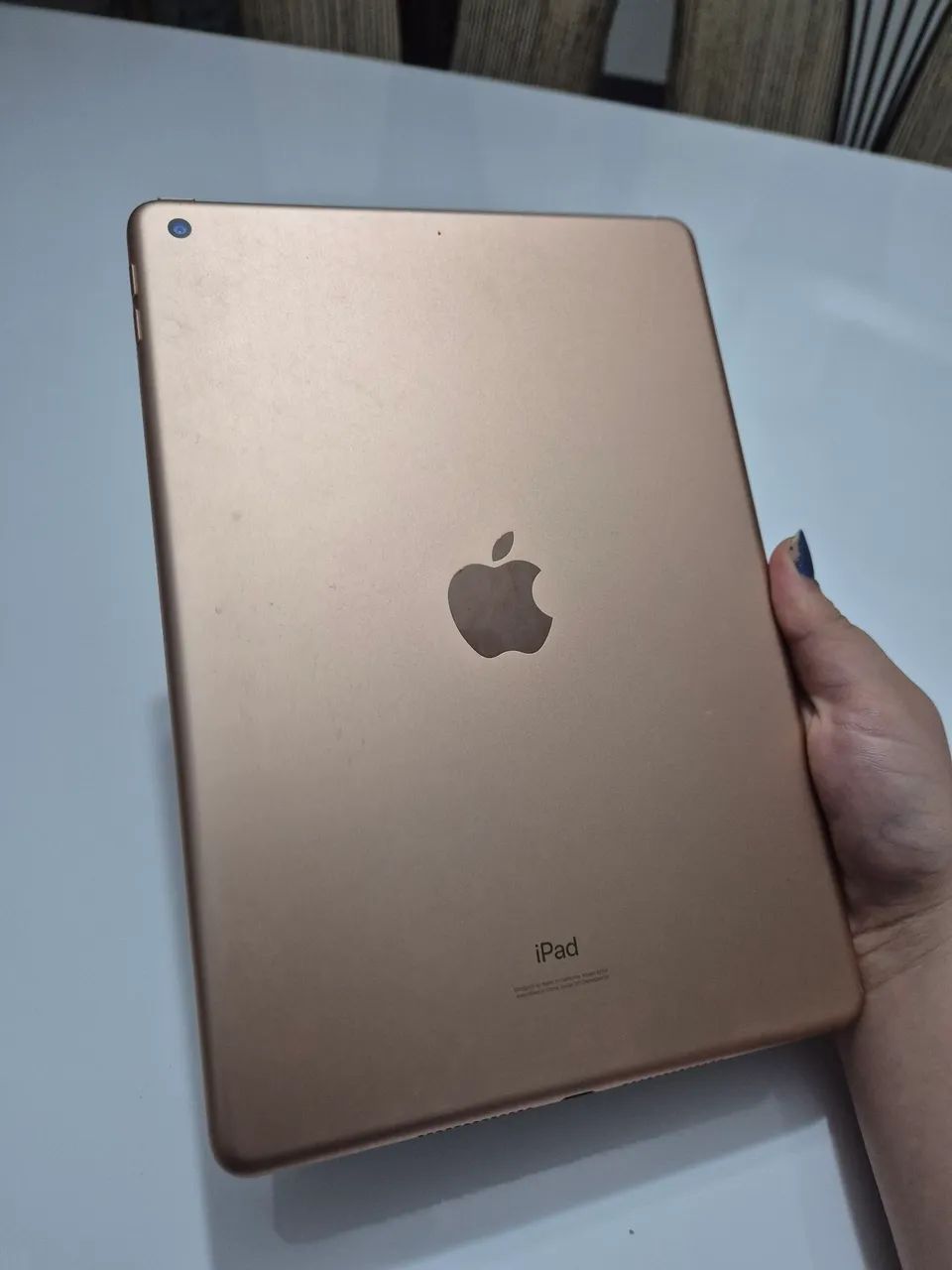 Ipad 7 Geração Rose Gold, perfeito estado, tablet 32gb - Foto 3