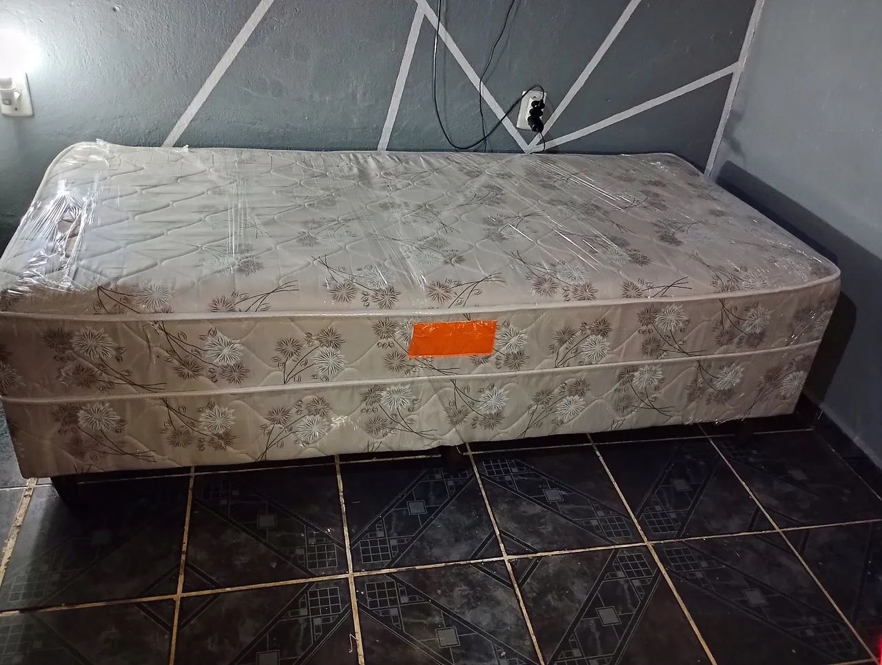 Cama Box Solteiro De Espuma Higenizada  - Foto 2