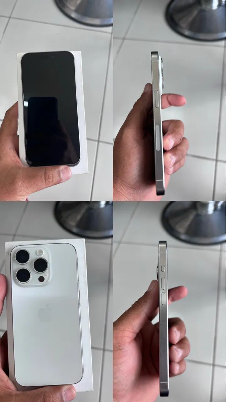 IPHONE 15 PRO BRANCO - Foto 3