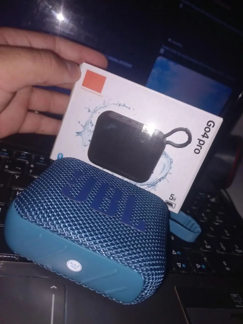 Caixa de som Bluetooth Go4pro portátil conexão fácil e automática - Foto 2
