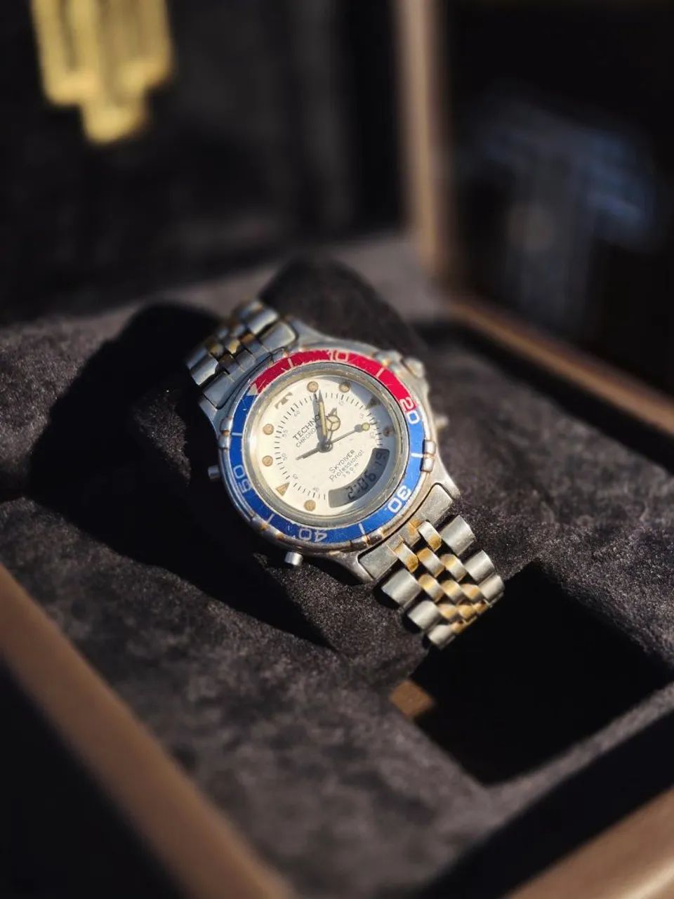 TECHNOS PEPSI |  SKYDIVER PROFESSIONAL | CHRONOALARM  - Foto 2