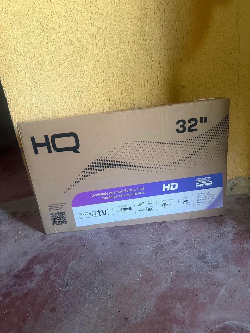 Tv HQ 32 polegadas Lacrada 