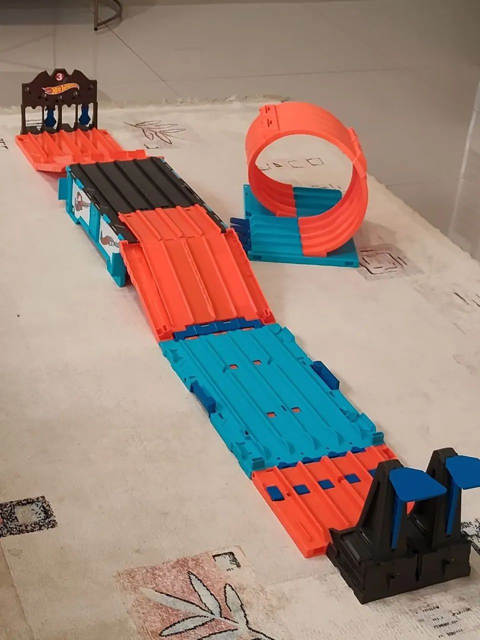 Pista Hot Wheels Mega Caixa de corrida - Foto 3